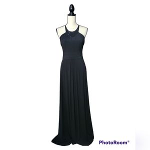 Calvin Klein Black Gown, Size 4